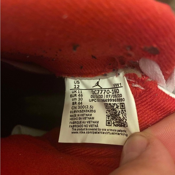 Jordan 4 fire red (2020) - Picture 6 of 6